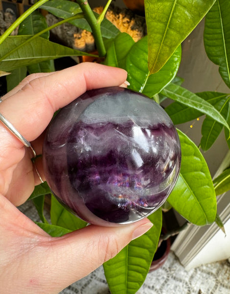 Fluorite Sphere Large