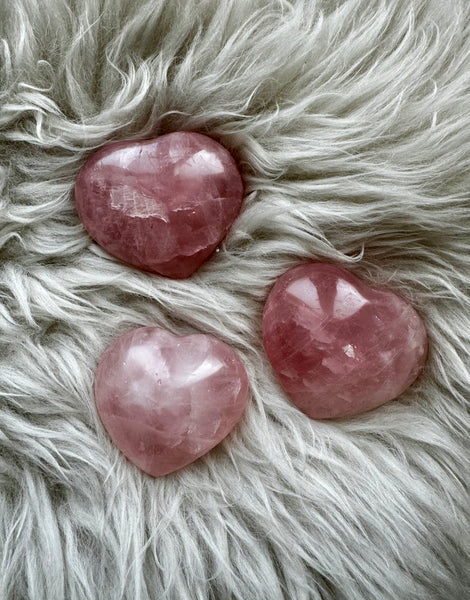 Quartz - Rose Heart Medium