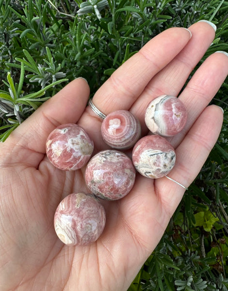 Rhodochrosite Sphere - XS