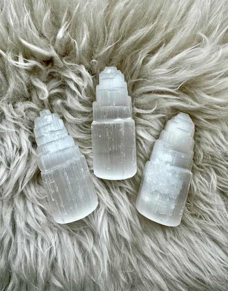 MINI SELENITE TOWERS