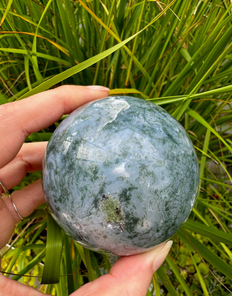 Moss Agate Sphere