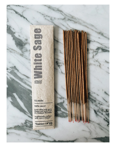 Natural Artisanal Incense - White Sage