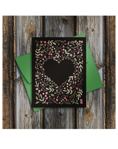 VALENTINE'S GARDEN - GREETING CARD