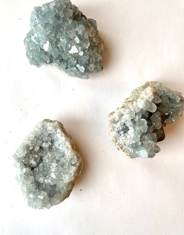 Celestite Cluster - Palm $29