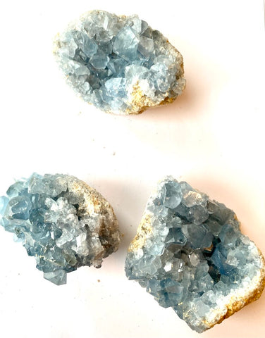 Celestite Cluster - Palm $55